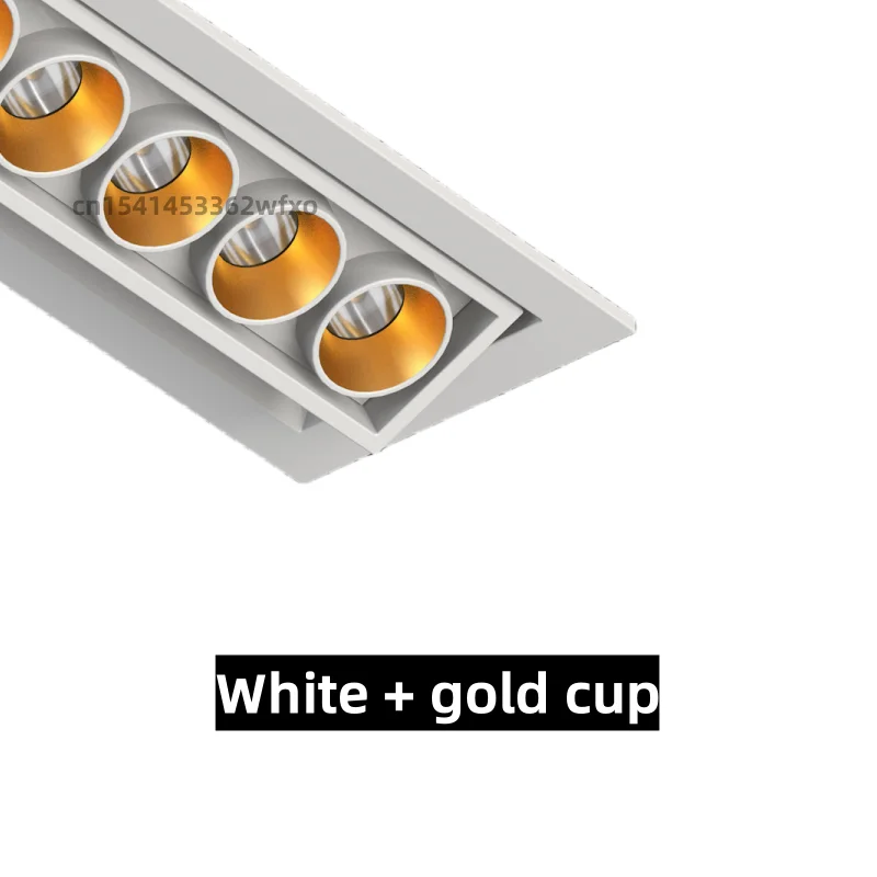 White - gold cup