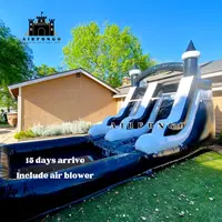Commercial Grade Inflatable Water Slide with Splash Pool Bouncy Castle for Adults and Kids Includes Blower Customization 1
