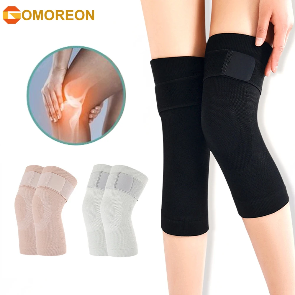 

1Pair Knee Compression Sleeves Breathable Knee Brace for Knee Support, Arthritis Pain Relief, Sports Compression for Running