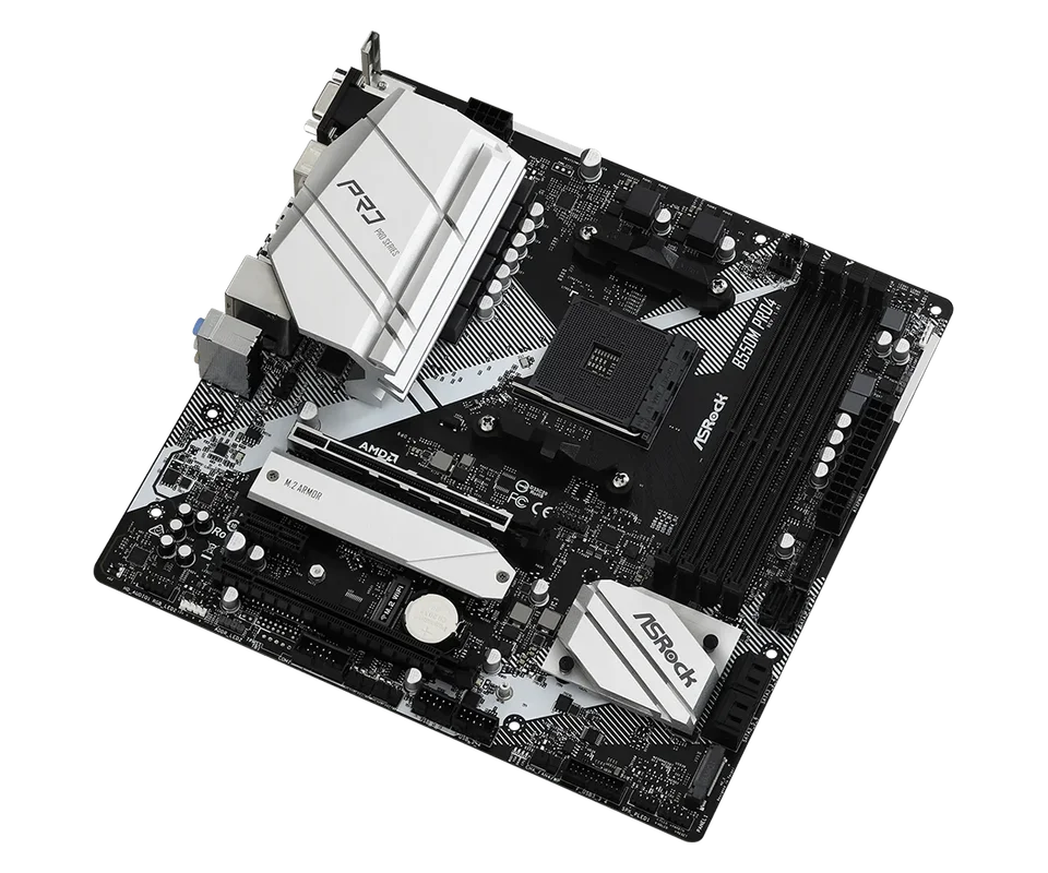 ASRock B550M Pro4 Motherboard Socket AM4 AMD B550 support