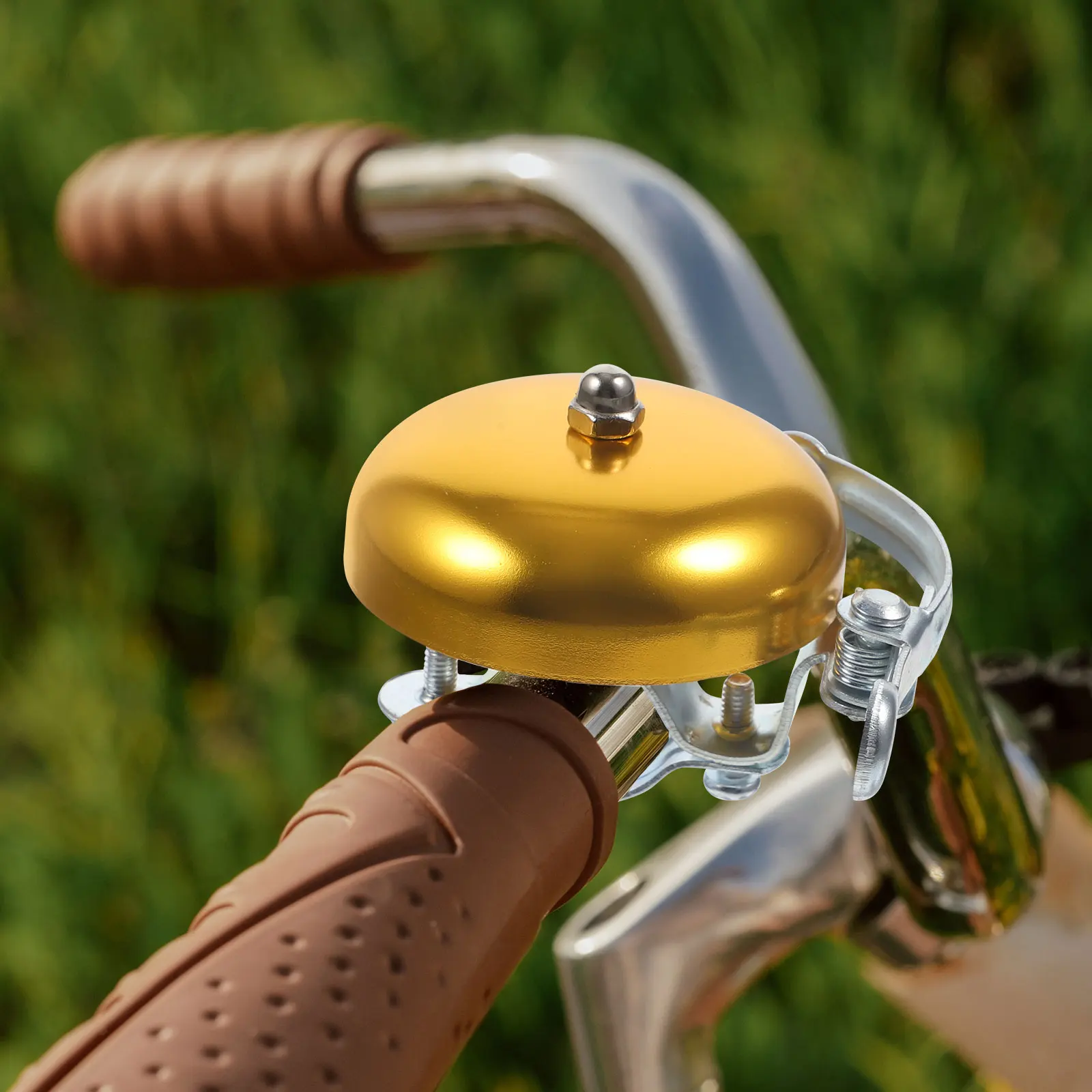 

1Pcs Vintage Classic Bicycles Bell Cycling Bike Crisp Ringtones Horn Loud Sound Aluminum Alloy Handlebar Grips Accessories