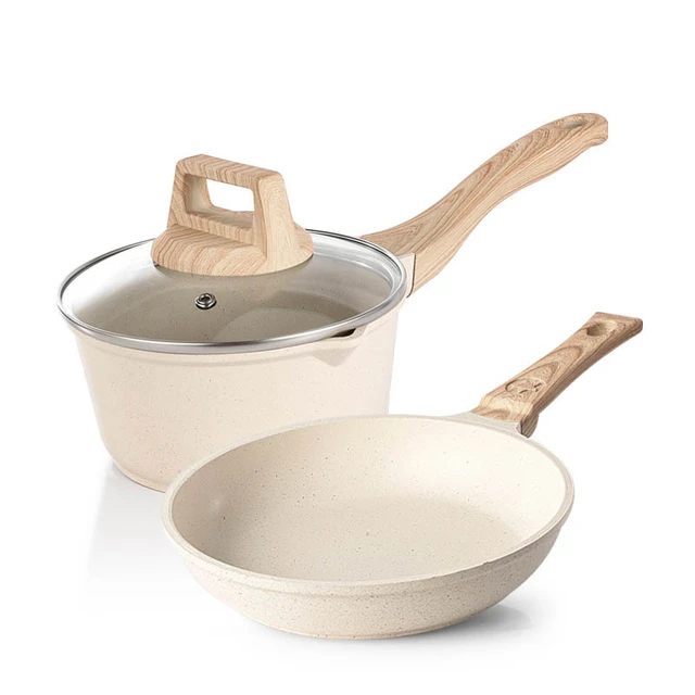 Detachable Handle High Appearance Level Medical Stone Non-Stick Cooker  Household Saucepan Cookware Set Cooking Pot - AliExpress