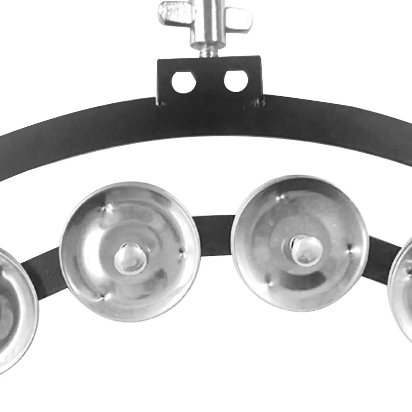 Hi Hat Tambourine Easily Mountable Durable Percussion Accessories for KTV Ensemble Stage Creative Drum Kits Enthusiasts Concert