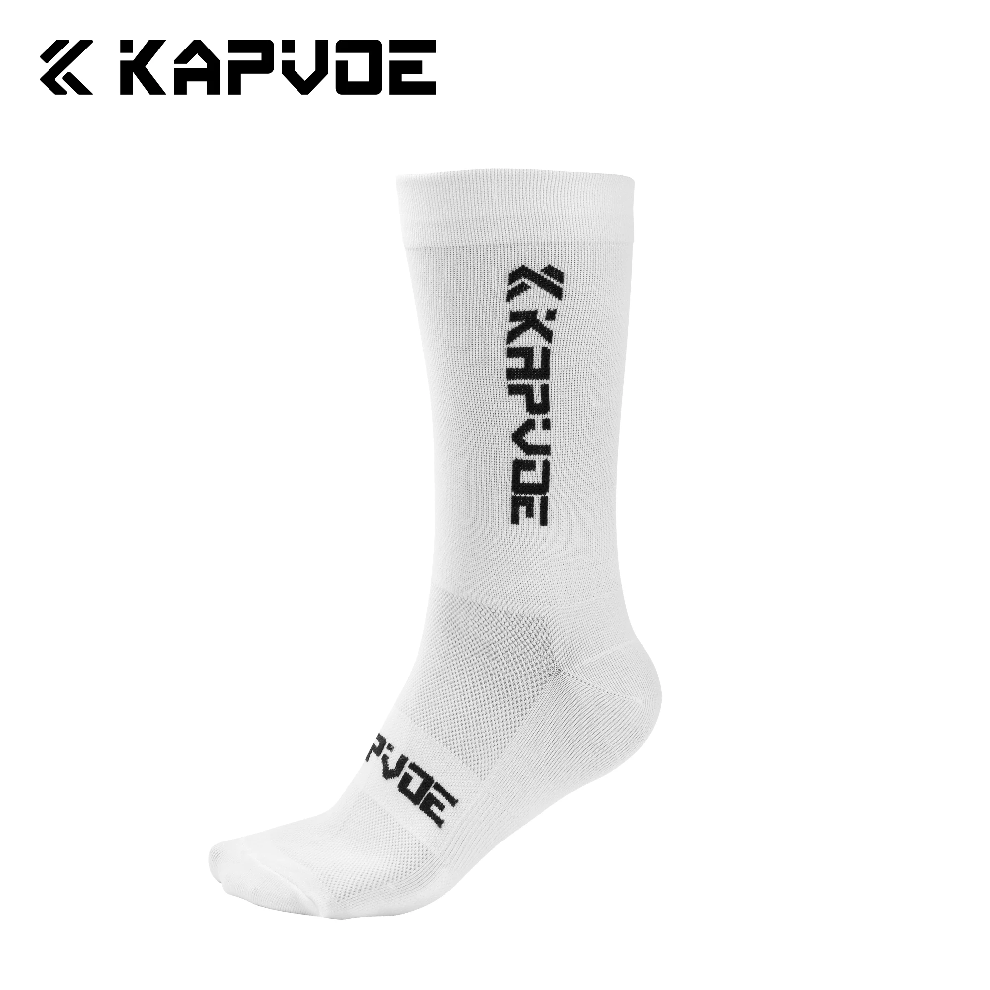 Kapvoe Sports Socks Cycling Anti-slip Football Socks Men Women Non-slip Bike Tennis Sports Grip Riding Socks Soccer Running