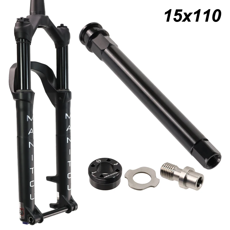 thumbnail image 2 of M12 X 1.5mm Aluminum Alloy Mountain Bike Thru Axle Nut For Bike Hubs Bicycle Accessories 2 of 12