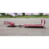 Degree Metal 4Axle Heavy Steering Trailer 997 Spare Part Red For 1/14 TAMIYAYA RC Tractor Truck Remote Control Car Model TH20374 5