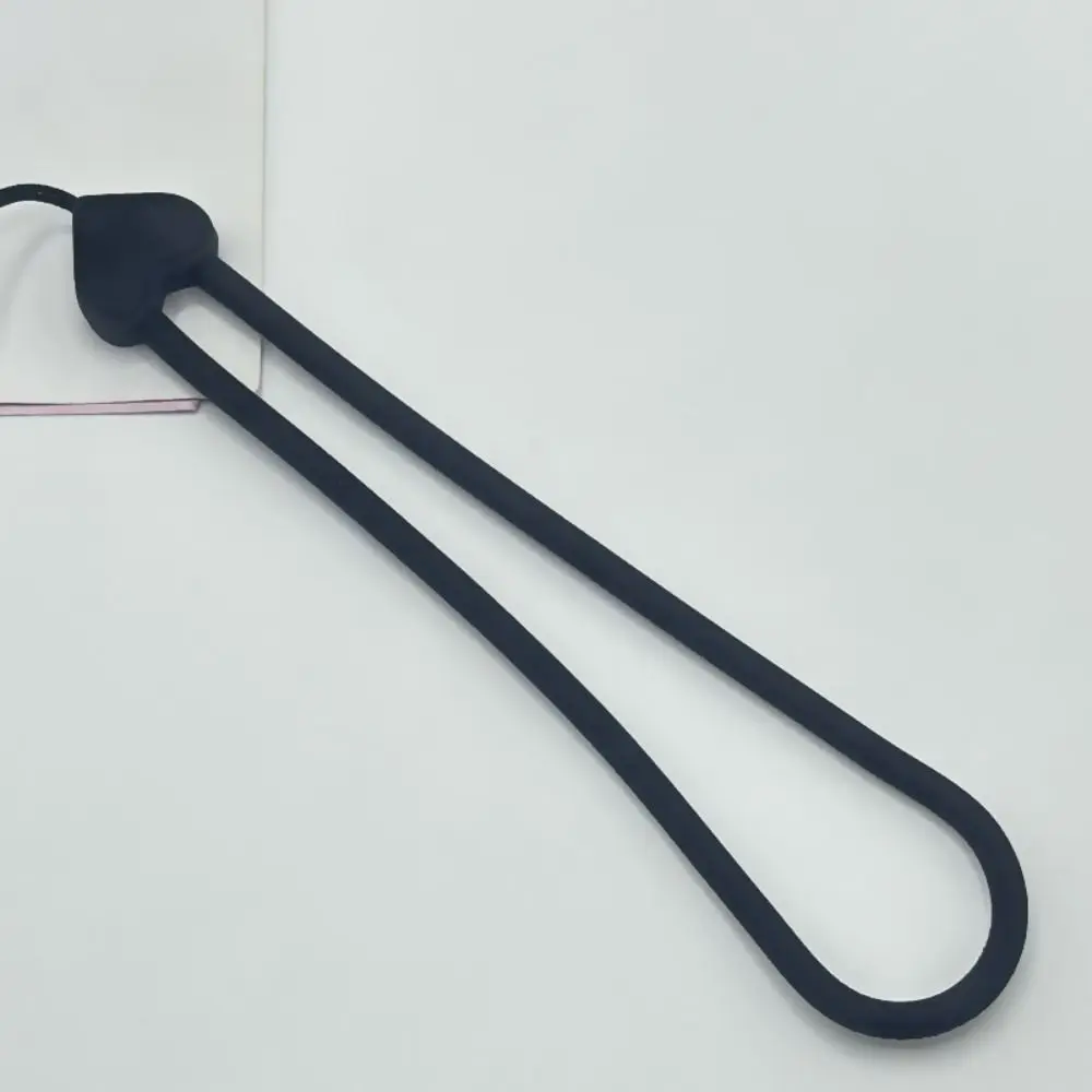 Silicone Wrist Strap Phone Charm and Lanyard