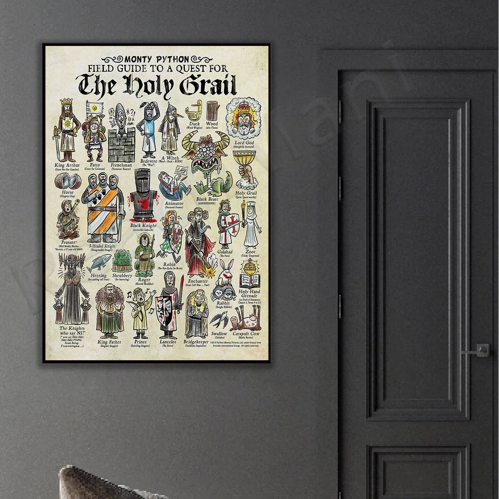 Monty Python Art Holy Grail Monty Python Art Holy Grail