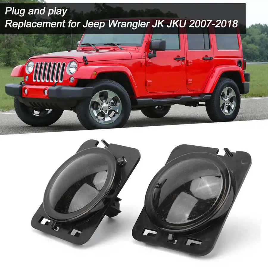 LED ̵ Ŀ Ʈ, ũ ÷  ü,  ۷ JK JKU 2007-2018, DC 12V