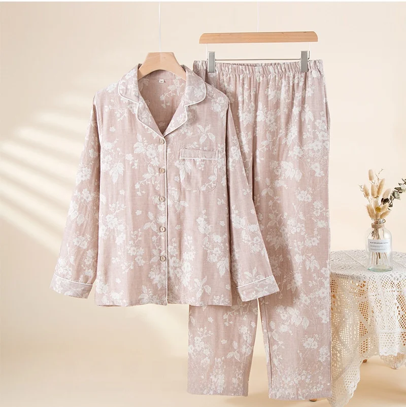 طقم منزلي نسائي قطن كتان