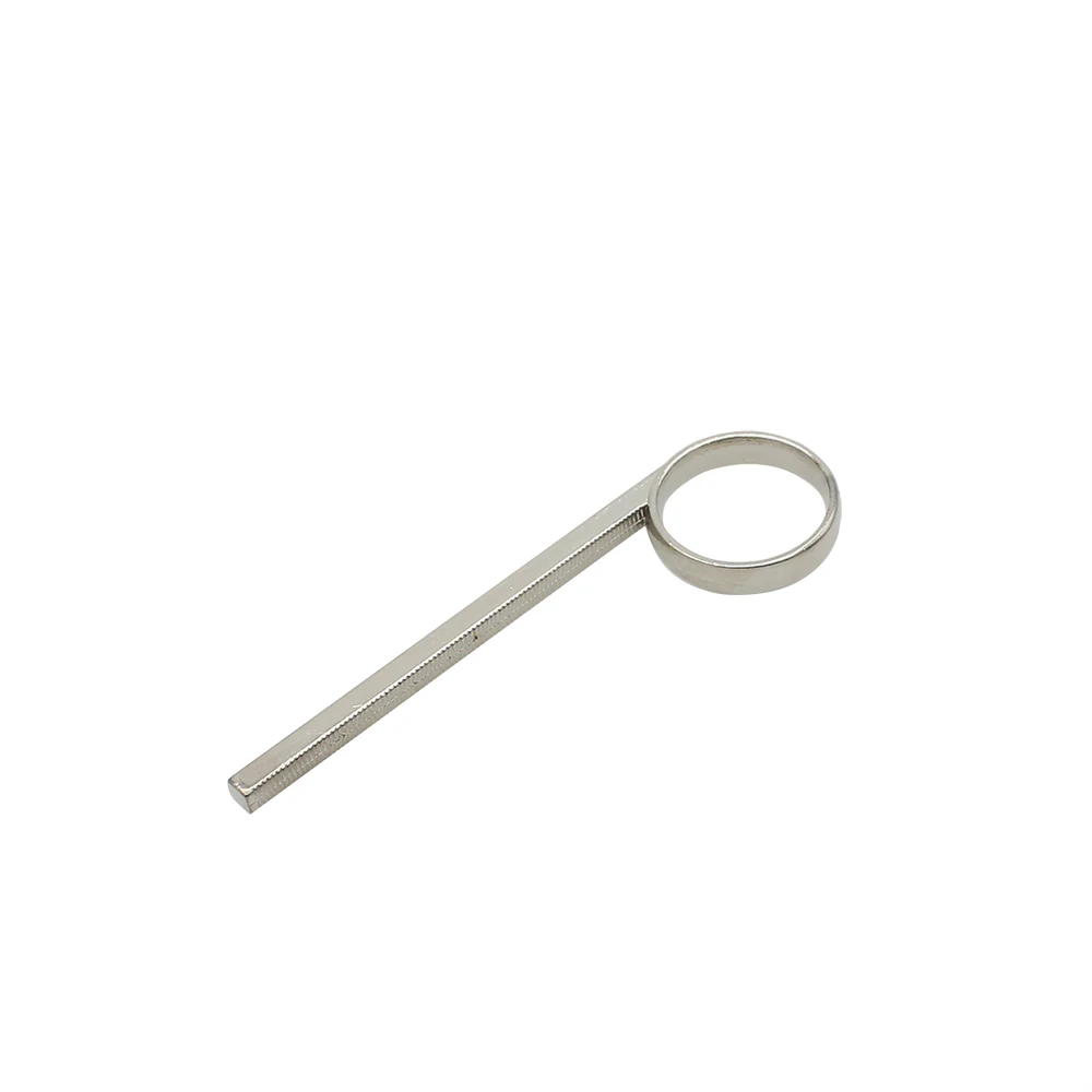 Description Picture 4 of item95mm Nickel-Plated Metal Trumpet Third Valve Sliding Finger Pull Ring Used For Trumpet Cornet Replacement Accessories Parts