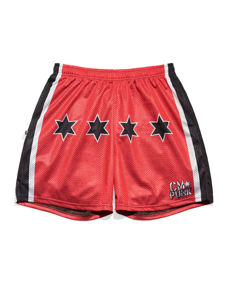 Fighting Training Sports Casual Shorts CM Punk Star Shorts Men Women Oversized Breathable Fast Dry 3D Printed