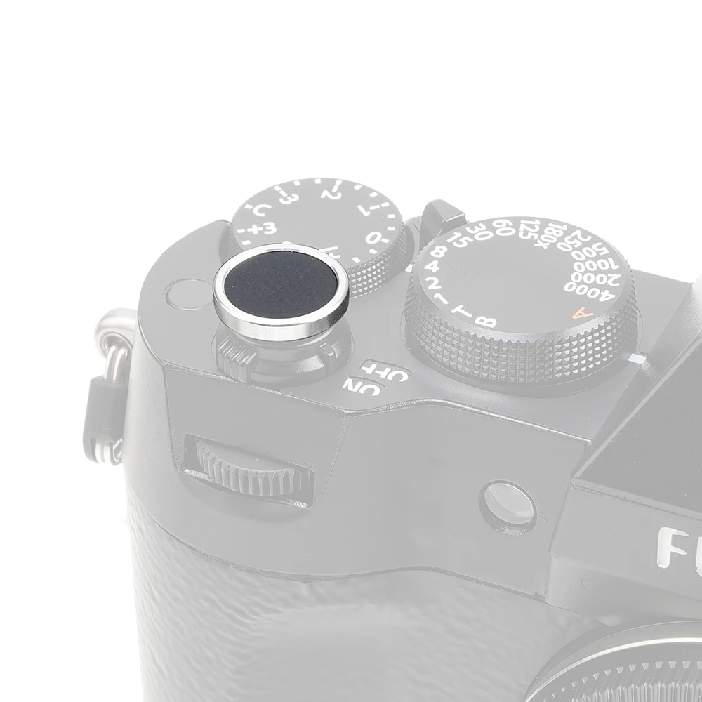 FOTGA Brass+Leather Camera Shutter Release Button For Leica M1/M2/M3/M4/M5/M6/M7/M8/M-E/M-8P/M-9P/M-AM/TYPE For Canon F-1/AE-1