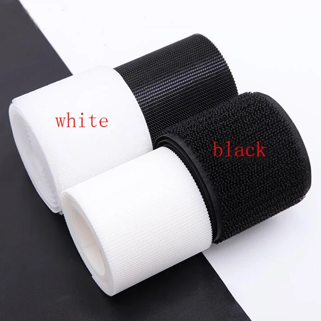 1M Sew on Hook and Loop Tape Upgrade Non-Adhesive Fastener Nylon