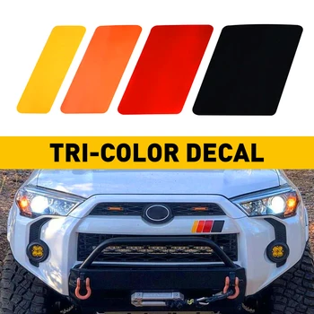 Adesivi per auto Per Toyota Sequoia Land Cruiser Corolla CHR RAV4 2021 2022 Lexus GX LX Accessori Decalcomania a strisce a quattro onde