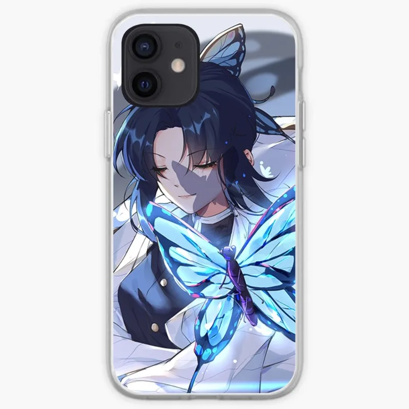 Чехол для телефона Kochou Kanae рассекающий демонов IPhone 13 12 11 XS X 8 7 6 Plus Mini Pro Max SE мягкий