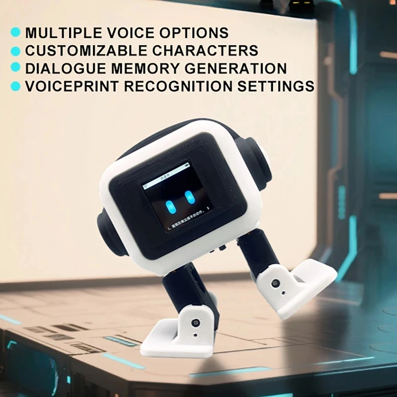Robot di Intelligenza Artificiale Best-Seller, Robot Interattivo Intelligente per Comunicazione, Chat e Danza, Robot Emotivo da Tavolo per Bambini - immagine 6