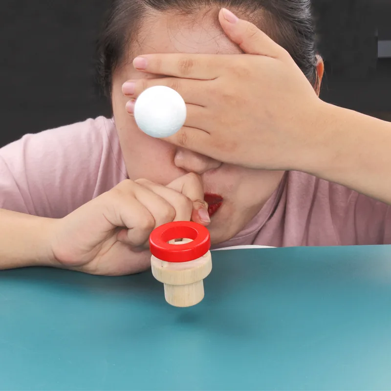 Gioco Blow Ball Pipe – 2 Tubi Soffianti Con Palline Per Allenare La Respirazione, Antistress Per Bambini