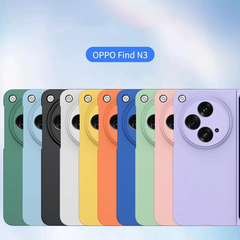 Trova N3 Custodia Per Oppo Find N3 N2 N N2 Flip N3 Flip Candy Glassato Pc Custodia Rigida Antiurto Per Cellulare Trova N