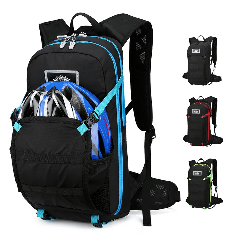 18L Cycling Bag Men's Women Riding Waterproof Breathable Bicycle Backpack,Bicycle Water Bag,Bicycle Helmet Hiking Backpacks