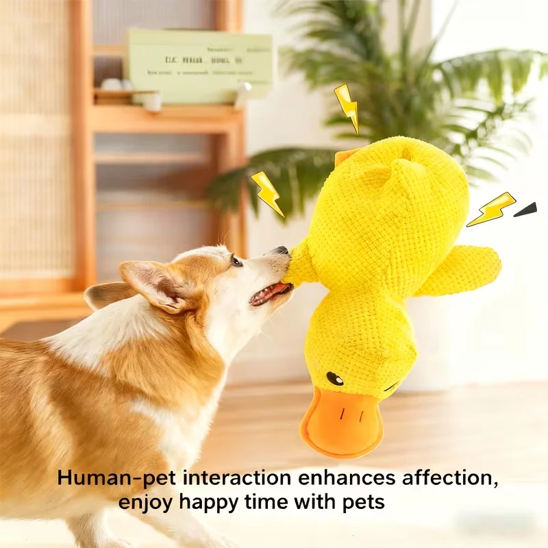 1PC Pet Toys, Plush Toys for Dogs To Sleep with, Suitable for Dogs of All Sizes, Chew Toys for Dogs, Soothing Toys for Ducks