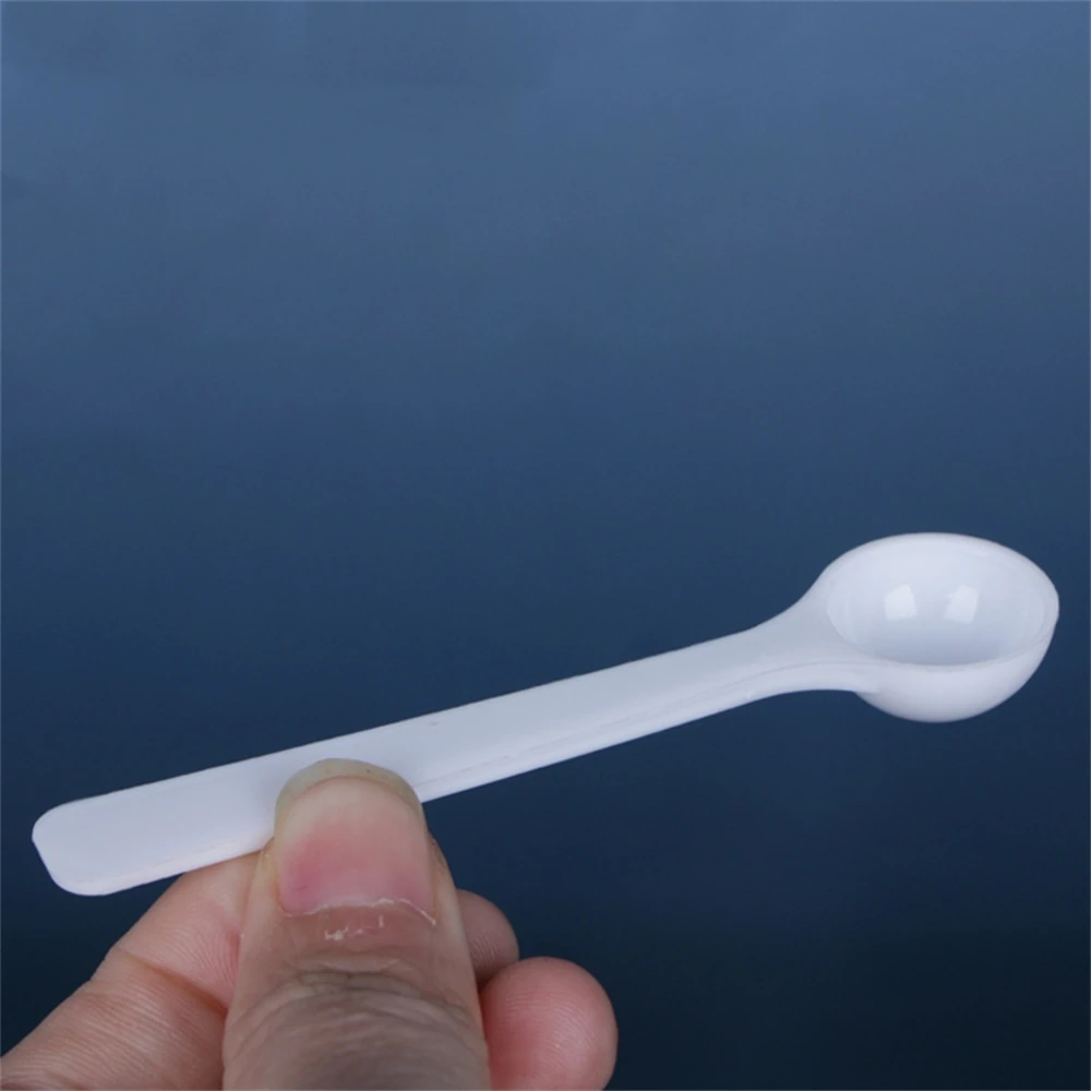 300pcs 1g/3g/5g מדידת כפית פלסטיק אבקת חלב קפה סקופ כפית אפיית גאדג 'טים מטבח אביזרים