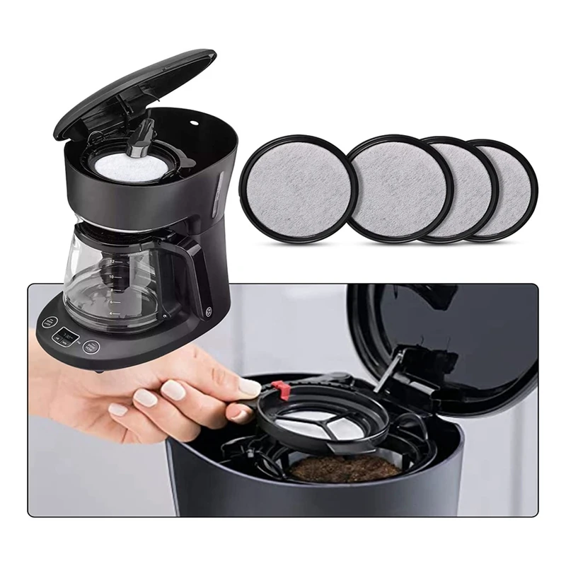 

12 Pack Coffee Maker Water Filters Compatible For Mr. Coffee Brewers Coffee Makers, Replacement Charcoal Water Filters