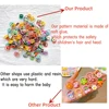 40/50/60Pcs/Lot Children Kids Hair Accessories Cartoon Elastic Hair Bands Baby Head Rope Small Animal Cute Girls Headdress 4
