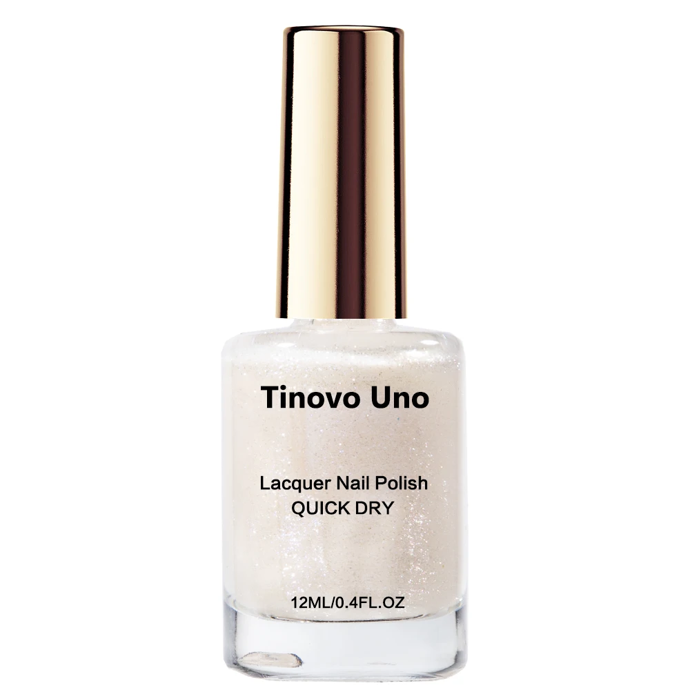 Nail Art Set Nail Treatment Nail Top Coat Tinovo Uno Aurora Shimmer Nail Polish 12ML No Bake Long Lasting Shine Varnish