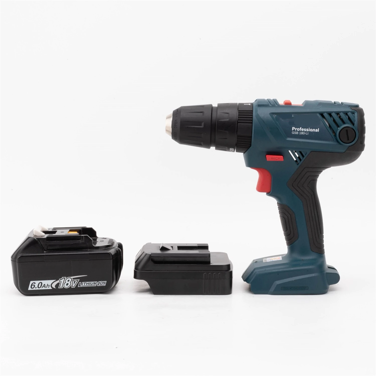 Makita 18V 리튬 이온 배터리 어댑터 도구용으로 변환하여 Bosch 18V 배터리 어댑터로 변환합니다. 무선 전동 공구 액세서리(배터리 없음)