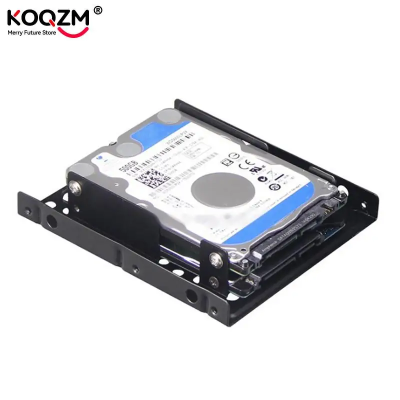 Dual Desktop SSD Mounting Bracket 2.5 To 3.5 inch Hard Disk Bracket Hard Drive Internal Adapter Mounting Kit hard disk mounting bracket