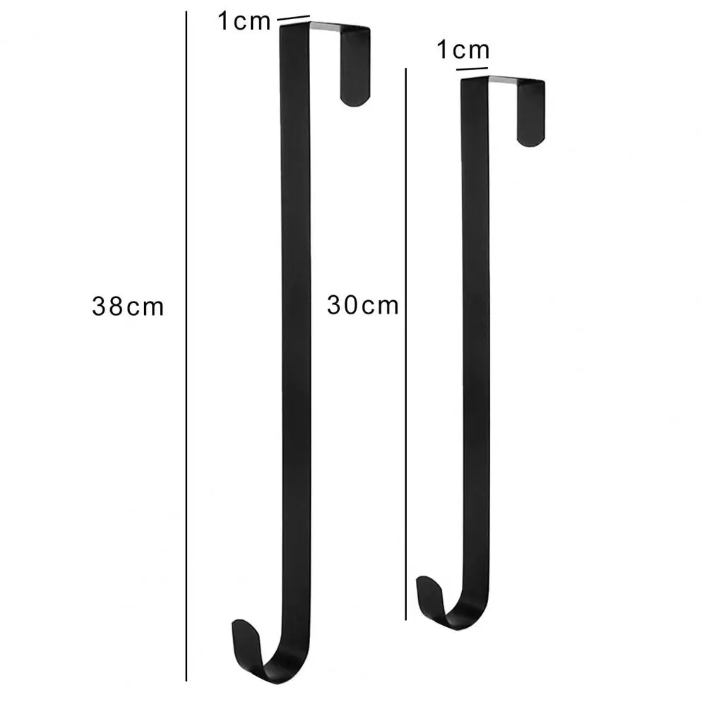 Garland Door Hanger Wreath Hook Front Door Wreath Hanger Strong Load-bearing Holder for Christmas Halloween Wreaths