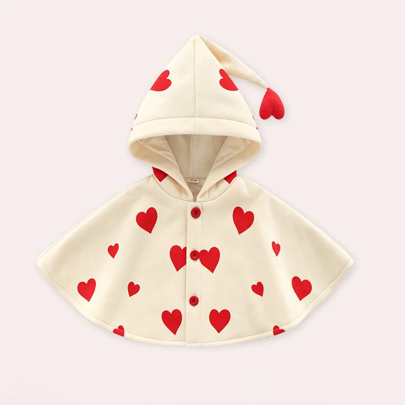 Capes à Capuche D'automne Et D'hiver Pour Garçons Et Filles