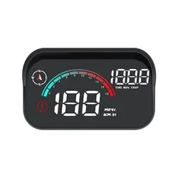 Enhanced Universal HUD GPS Speedometer with Multi-Function Windshield Display (M22-GPS)