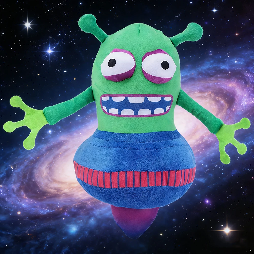 Cartoon Anime Bot Robot Plush Toys Game Figure Alien Robot Dolls Soft Stuffed Animals Dolls Kids Toys Fans Birthday Gifts