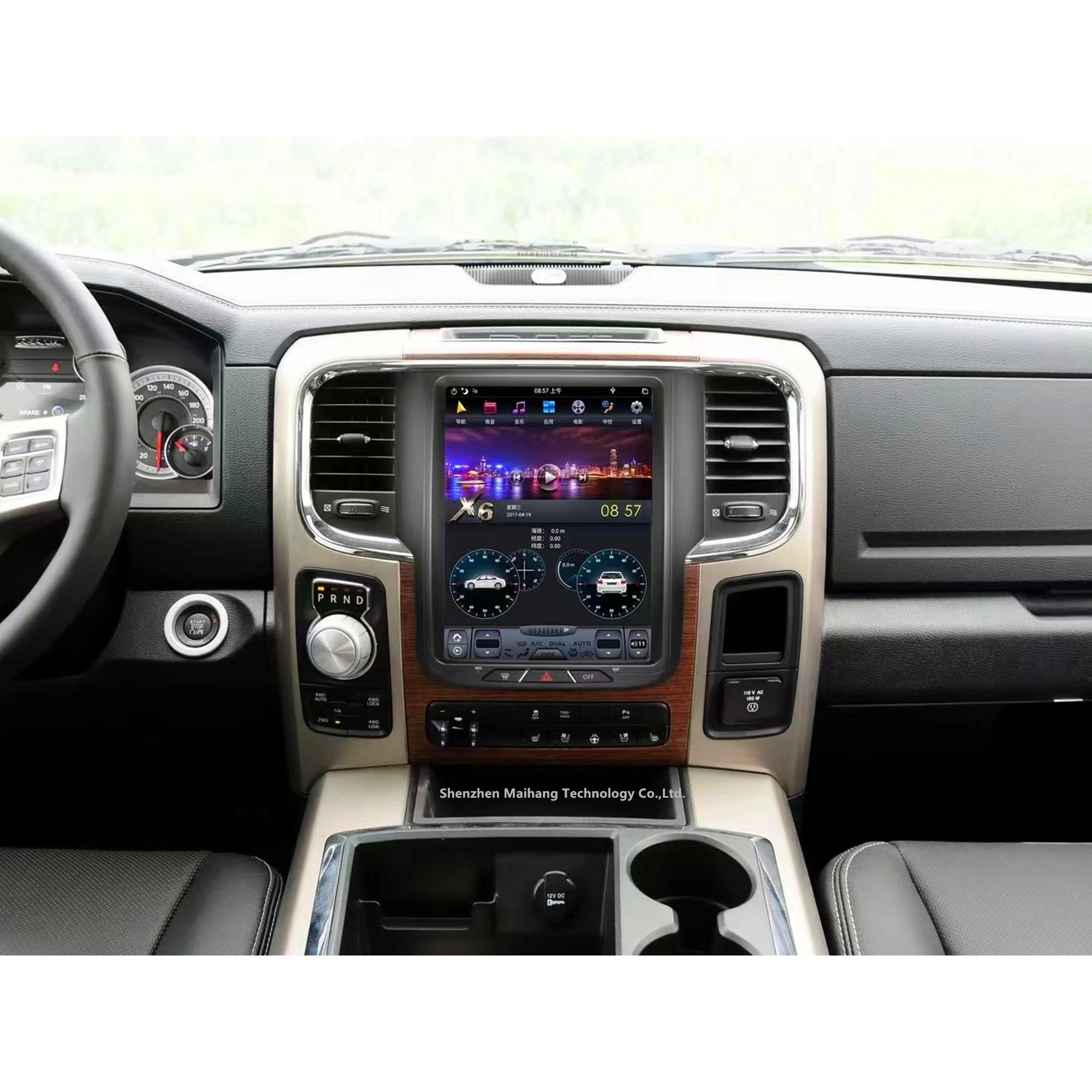 thumbnail image 1 of Reproductor de coche para Dodge Durango Ram Challenger Journey Rebel Navegación Gps Radio estéreo Android, 1 of 5