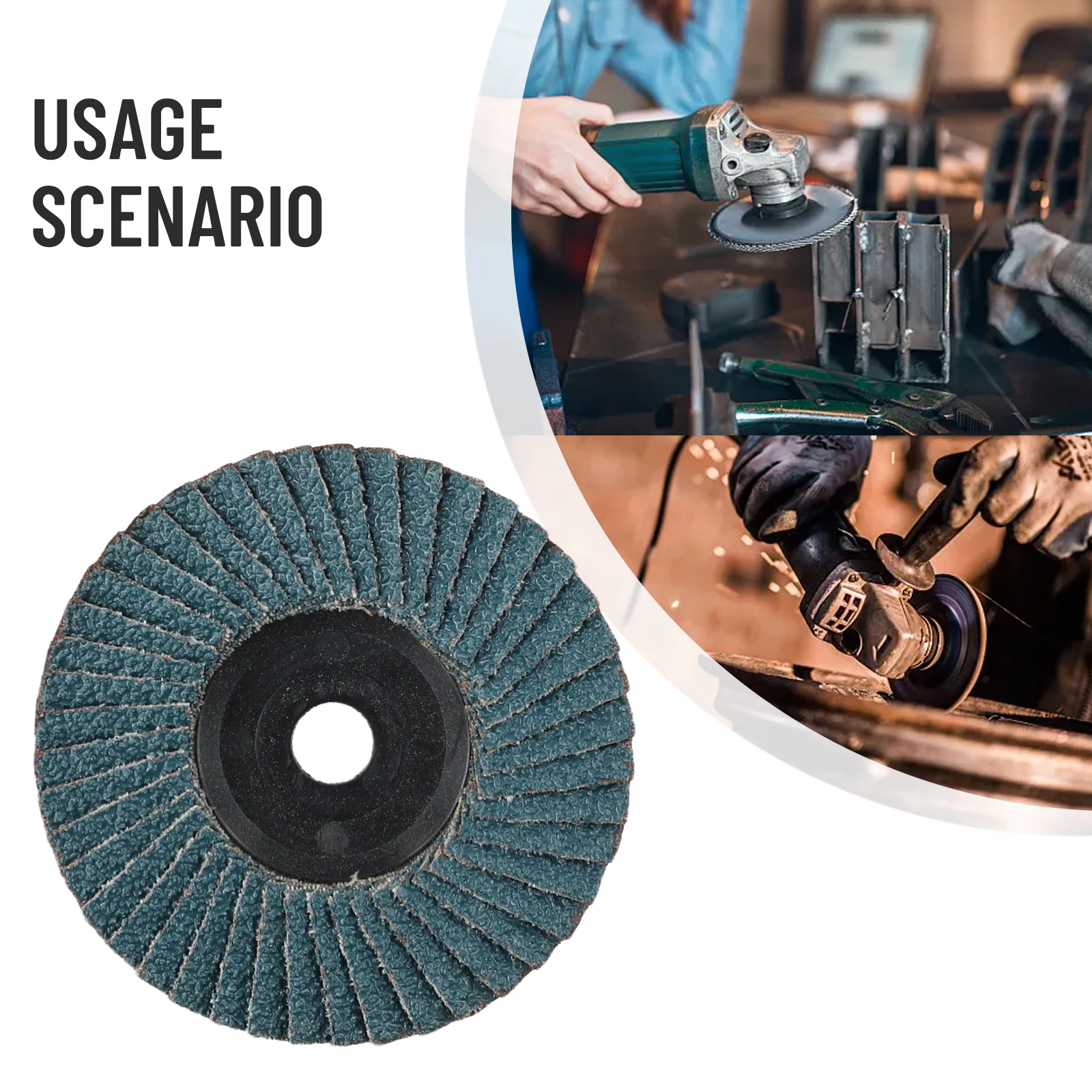 

Flat Flap Discs Grinding Wheels Wood Cutting For Angle Grinder Abrasive Tool Accessories And Parts Replacement 75mm