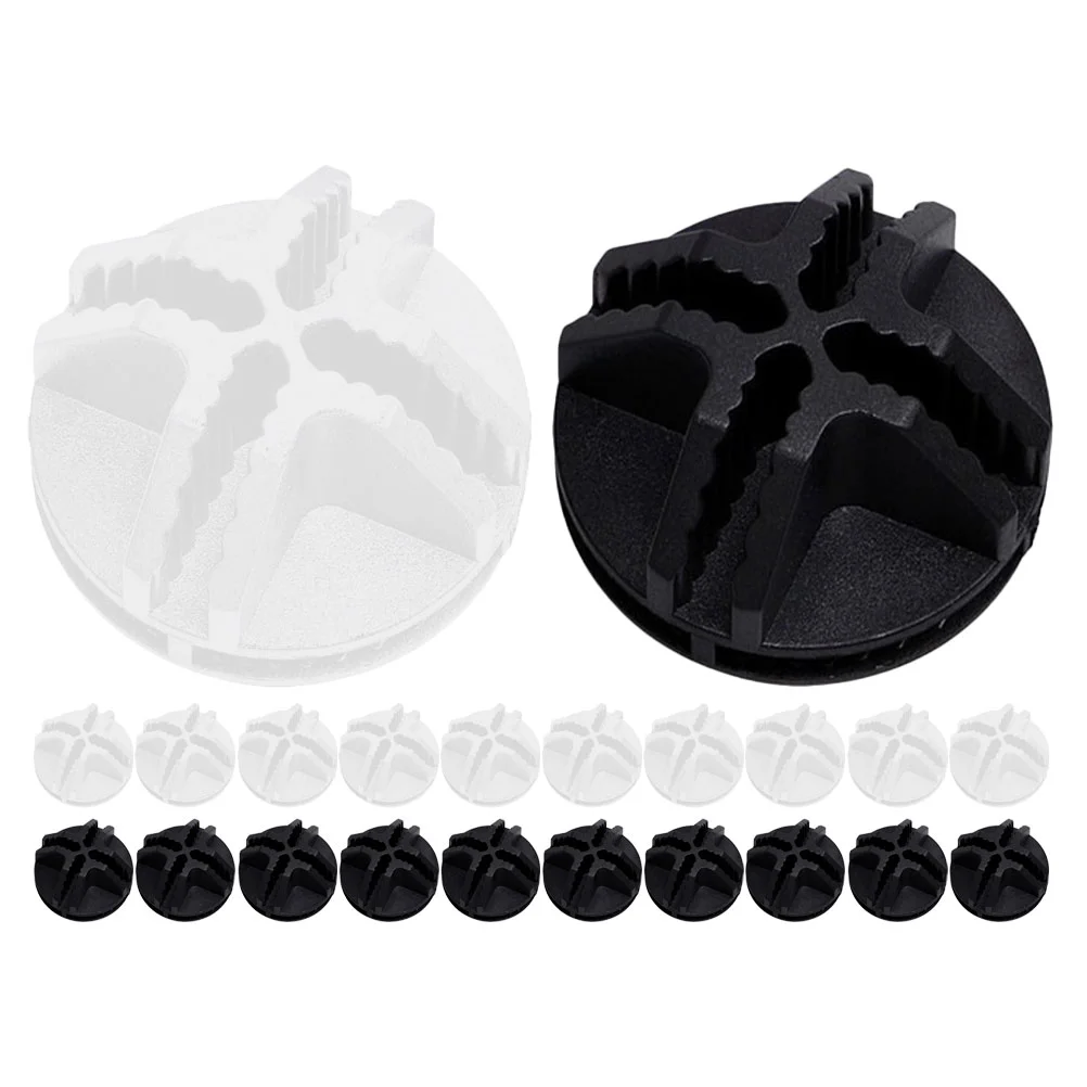 

30 Pcs Cage Fence Buckle Pet Playpen Connectors Closet Cabinet Clips Buckles Plastic DIY Accessory Baby