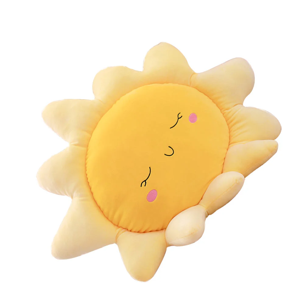 Sun Pillow Cushion Sofa Toy Pillows for Couch Throw Hugging Creative Room Decor The Bed Plush star pillow plush washable star shape plush cushion cute toy for kids stuffed plush toy for bed couch sofa chair floor seat