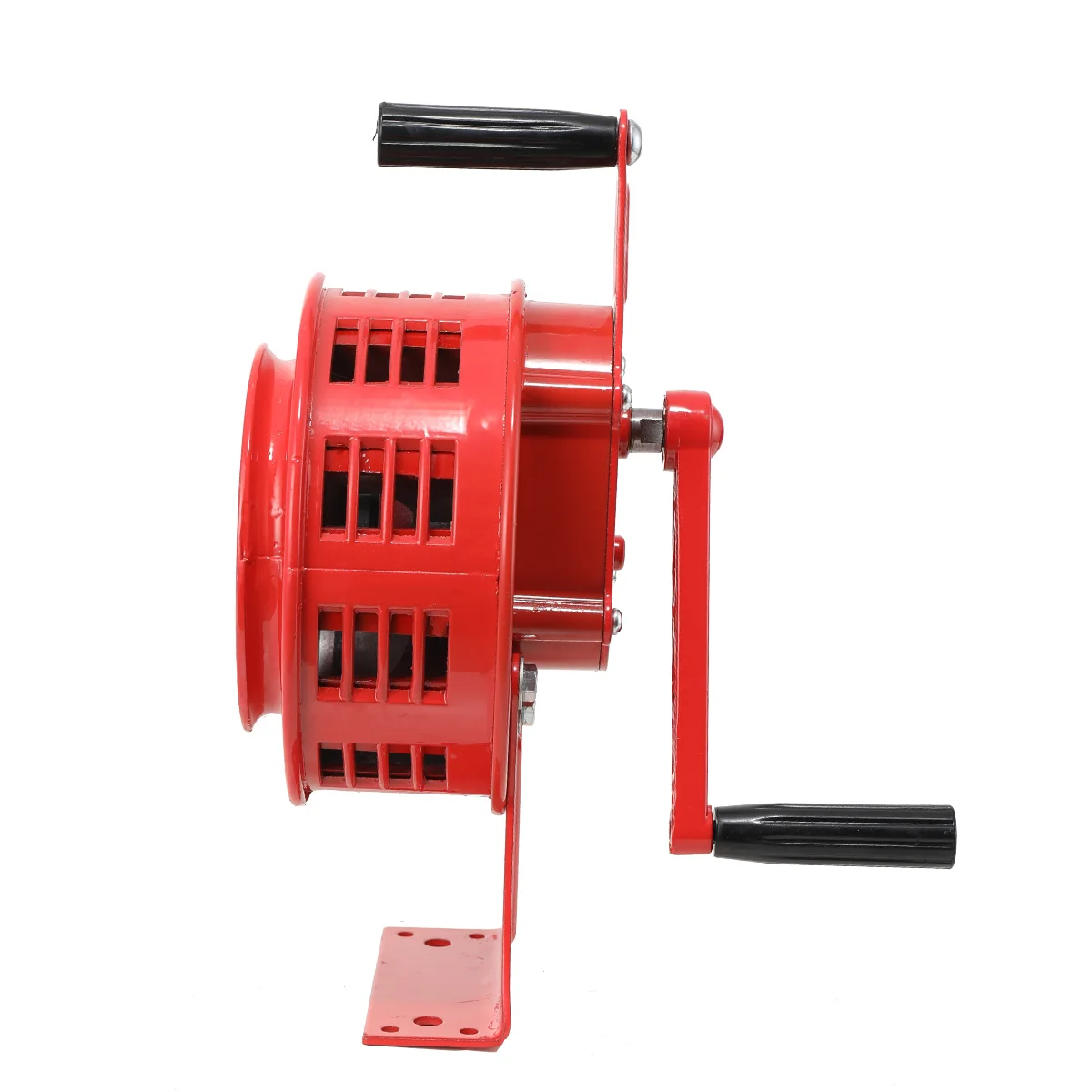 Air Raid Alarm Air Raid Siren Hand Crank Siren Aluminium Alloy 120dB Alarm Air Raid Tornado Siren Horns Alarm for Emergency
