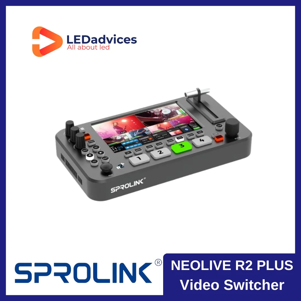 

In Stock SPROLINK NeoLIVE R2 Plus Video Mixer Multi-Functions Live Streaming Without PC 4 x HDMI Switcher PTZ Cam Controller