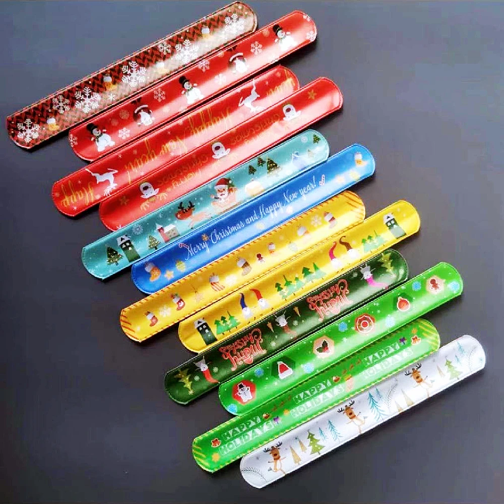 Festive Patterned Wristband Toys for Kids - Party Gifts & Celebration Favors
