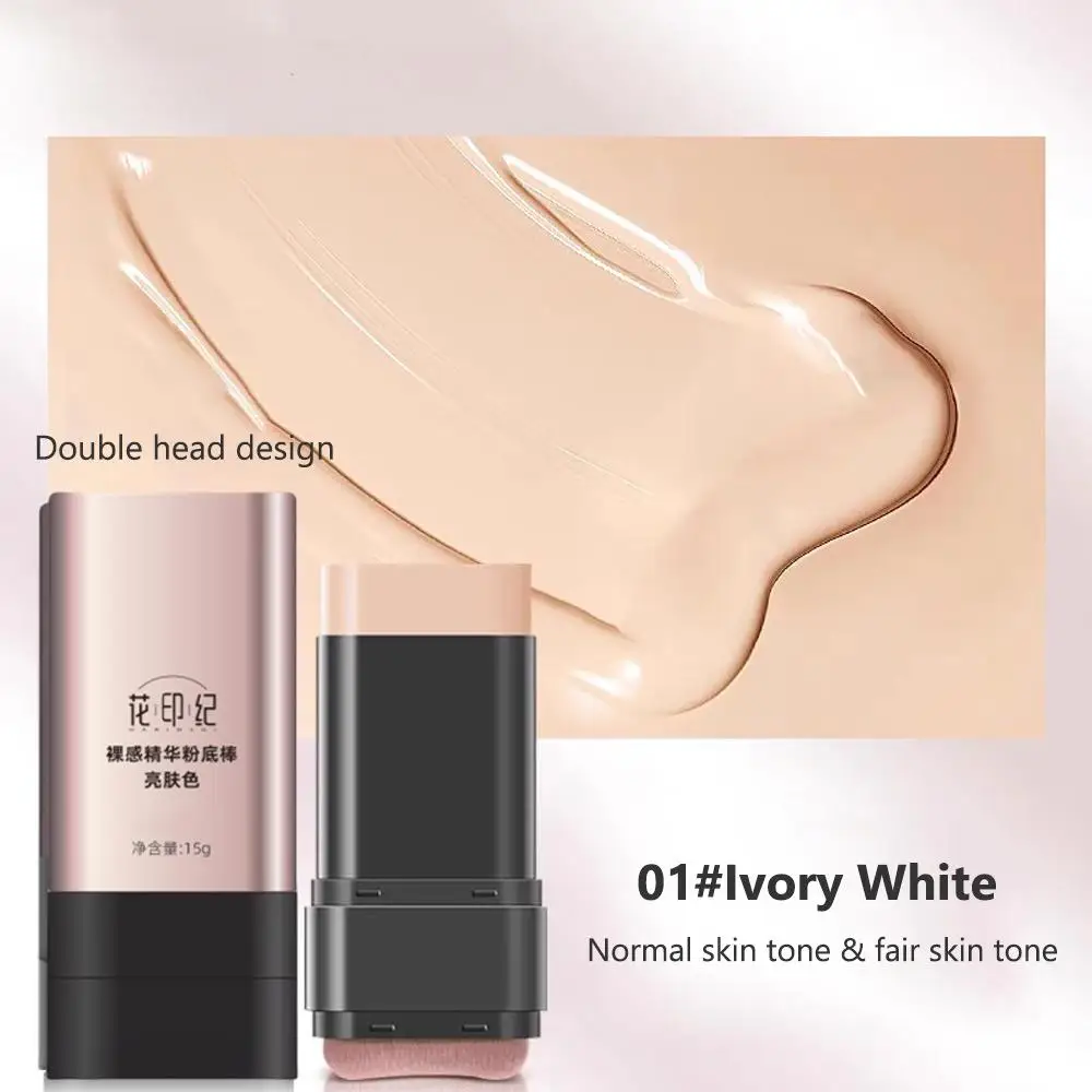 Stick Foundation Lightweight Long-Lasting Full Coverage Hydrating Natural Finish