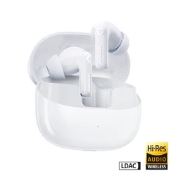 Premium ANC Wireless Bluetooth Earphones with Hi - Res Sound & Adaptive Noise Cancellation (White)