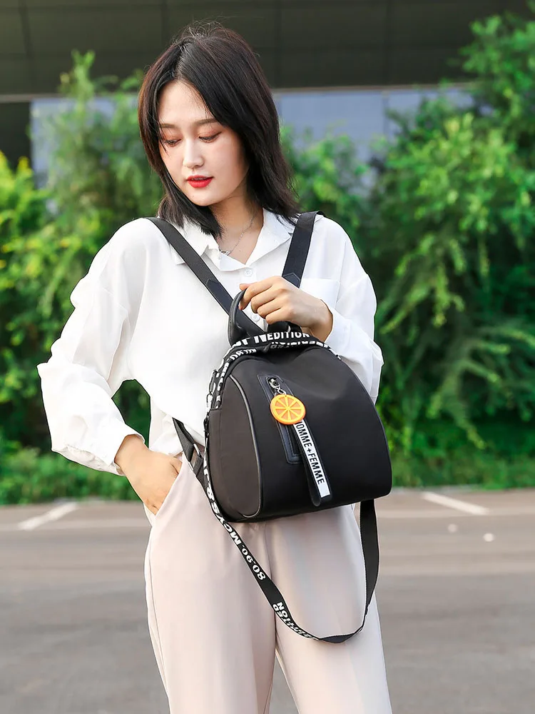 Oxford  Women's Backpack New Korean Trend Backpack Fashion Casual Small Letter Print Travel Shoulder Bag Spring 2022