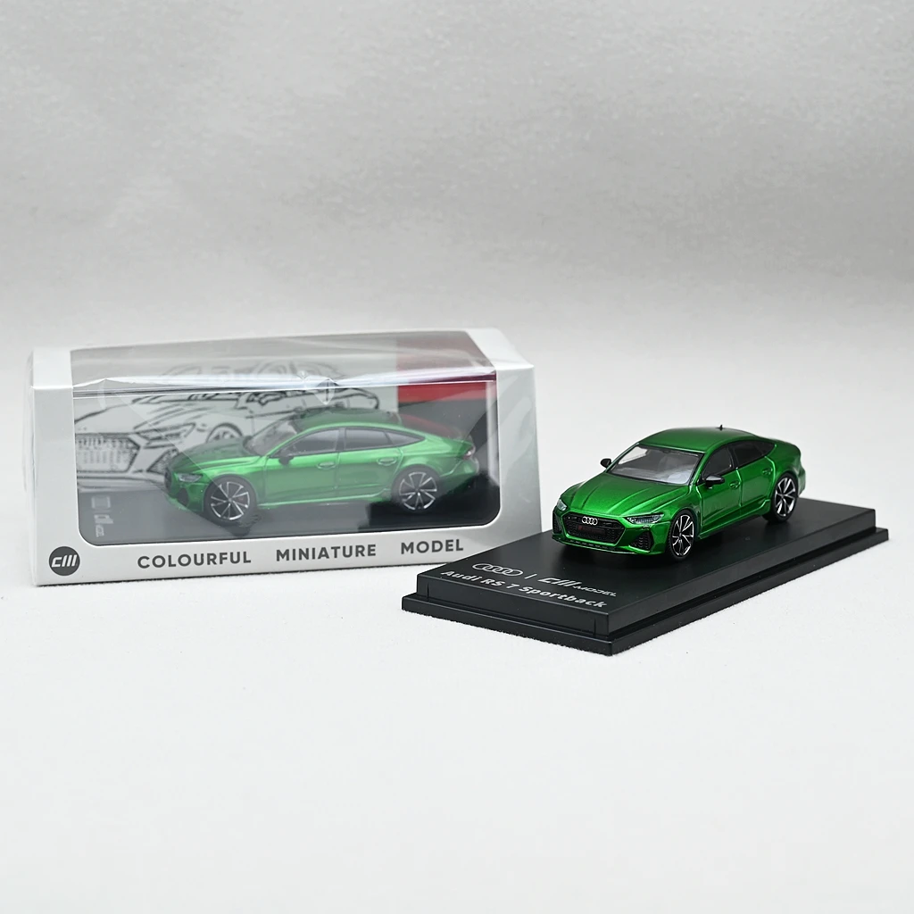 

CMModel 1/64 RS7 Sportback 2022 Diecast AutoModel Metallic bright green