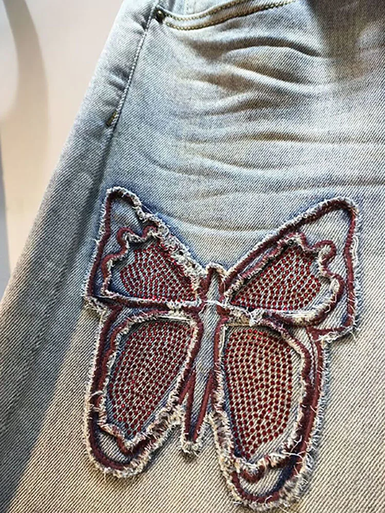 Butterfly Painted Pants Butterfly Custom Jeans