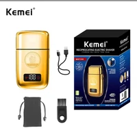 Kemei KM-TX3 Electric Shaver Men's Shaver Beard Trimmer Blade Head Shaving Beard Trimmer LCD Electric Shaver Reciprocating 1