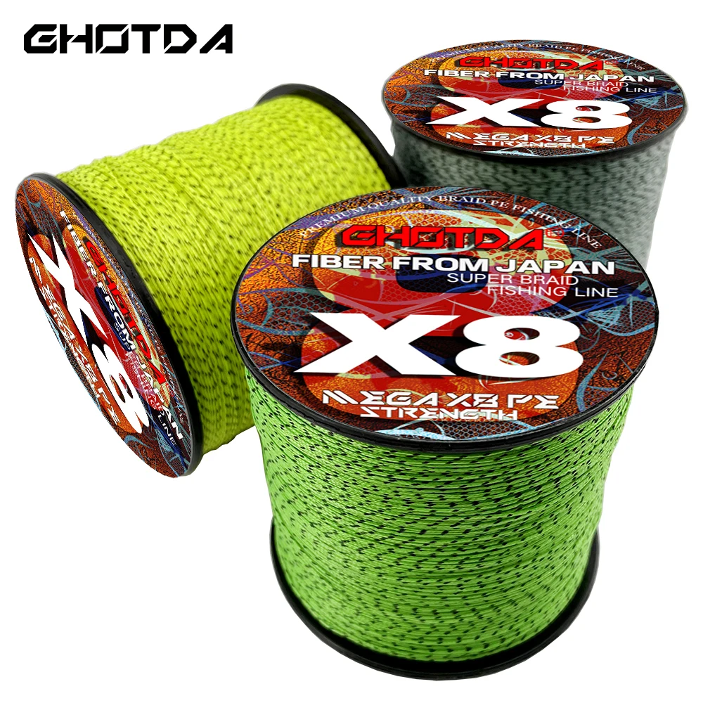 

Soft Smooth PE Spotted Lure Fishing Line Original X8 Multicolor Upgrade Saltwater Wire 0.8#-8.0# Spinning Accessories 18-78LB