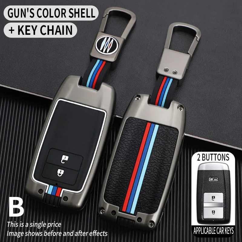 Custodia per chiave a distanza intelligente per auto in lega di zinco per ACURA RLX RDX MDX ILX TLX 2016 accessori per auto - S5e9e28ed3a3848008ced6c742b8e8795U